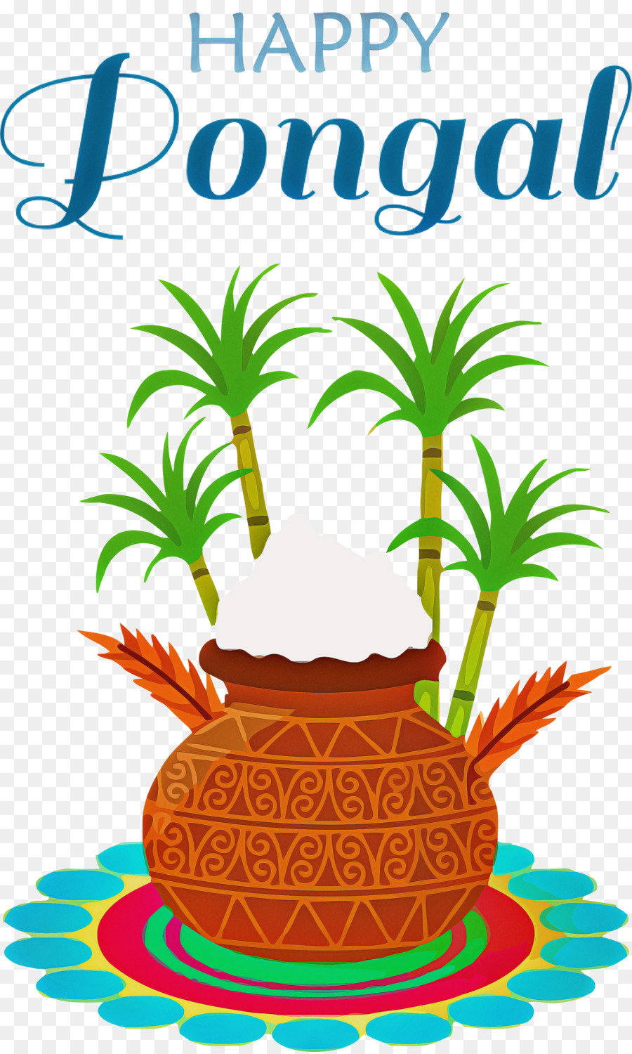 Pongal，Sankranti De Maka PNG