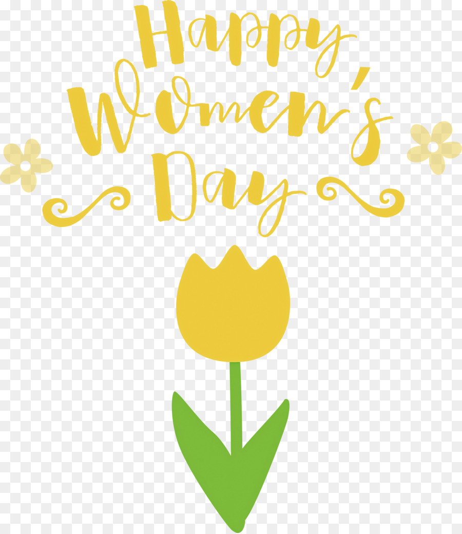 Saludo Del Día De La Mujer，Tulipán PNG