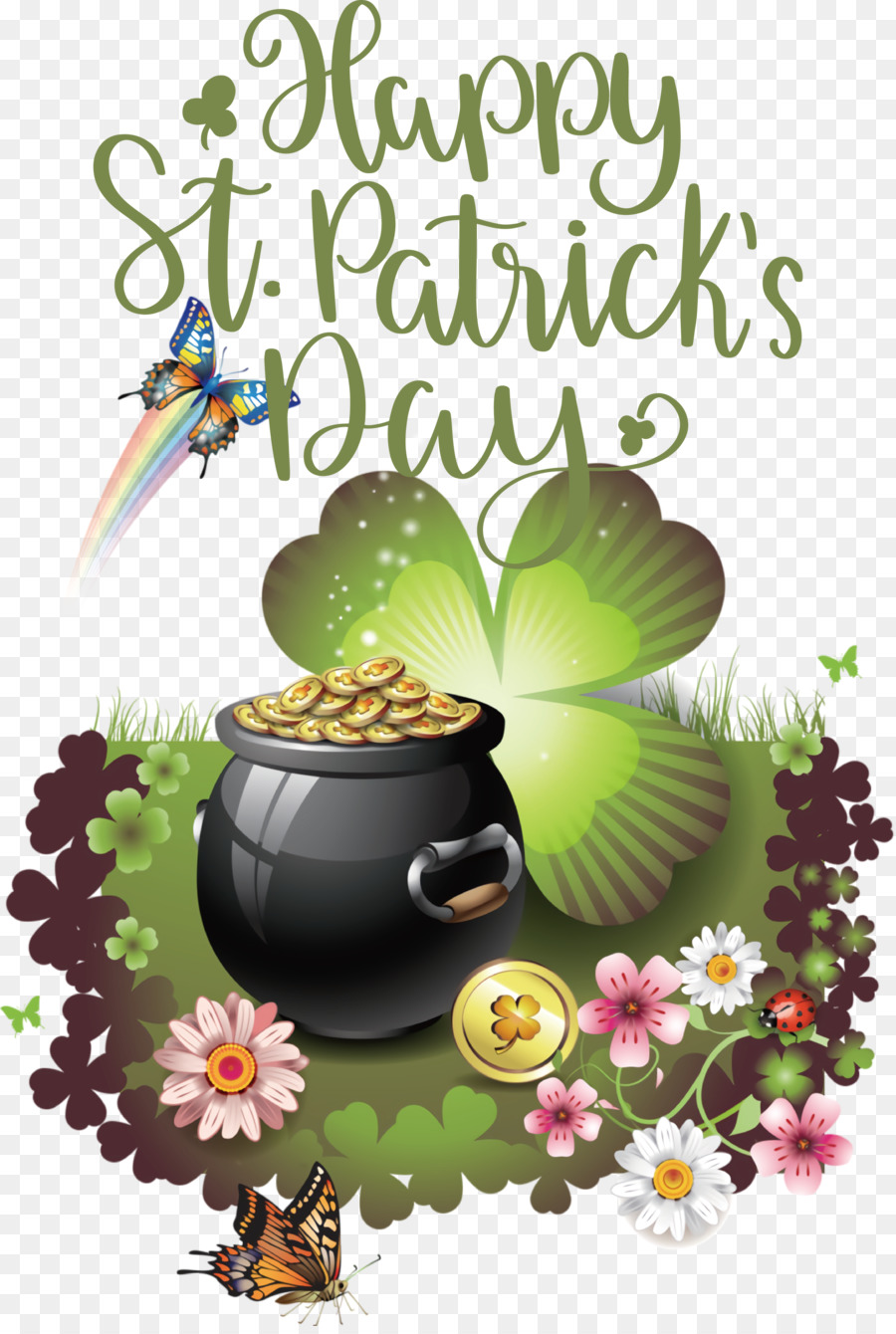 El Día De San Patricio，Shamrock PNG