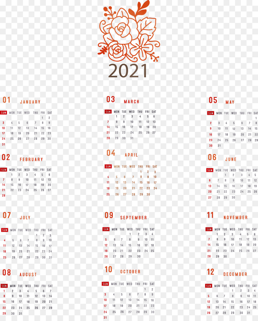 Calendario 2022，Fechas PNG