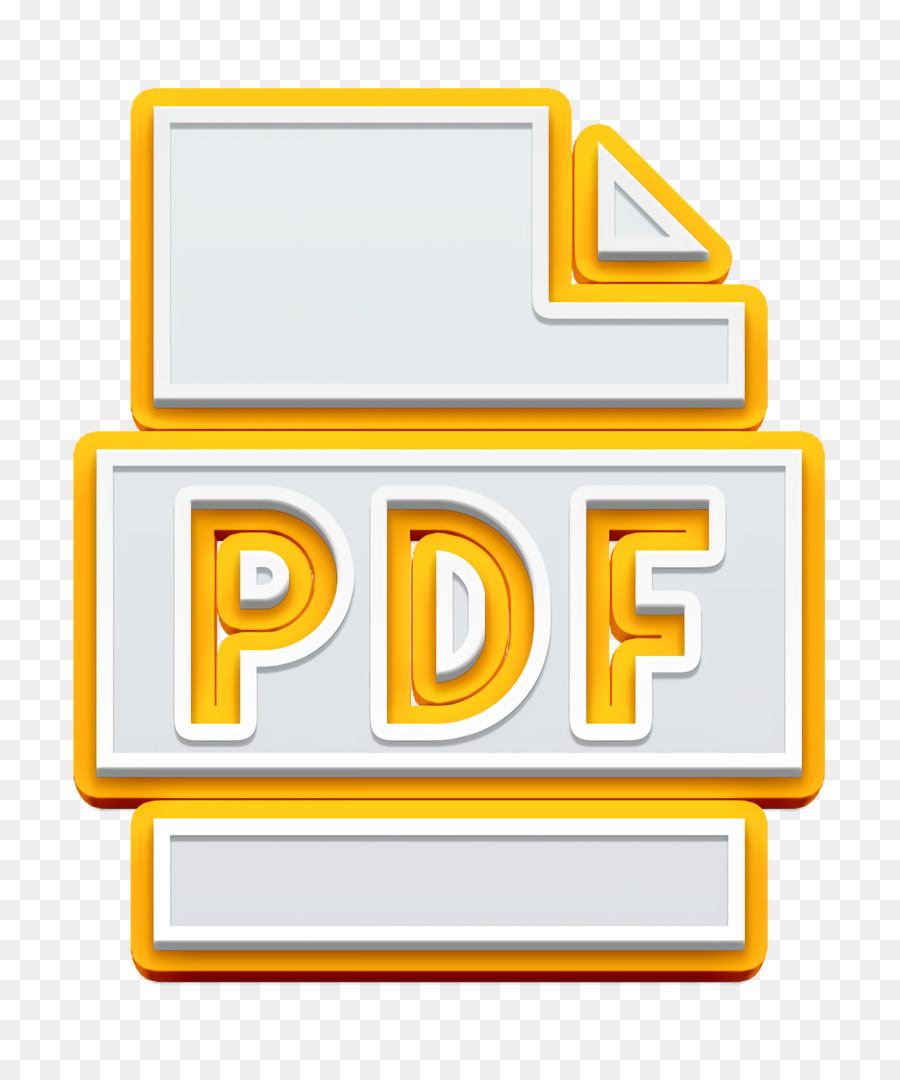 Icono De Pdf，Documento PNG