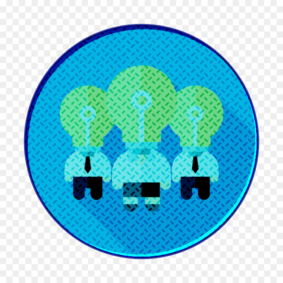 Azul Eléctrico M，Circulo PNG