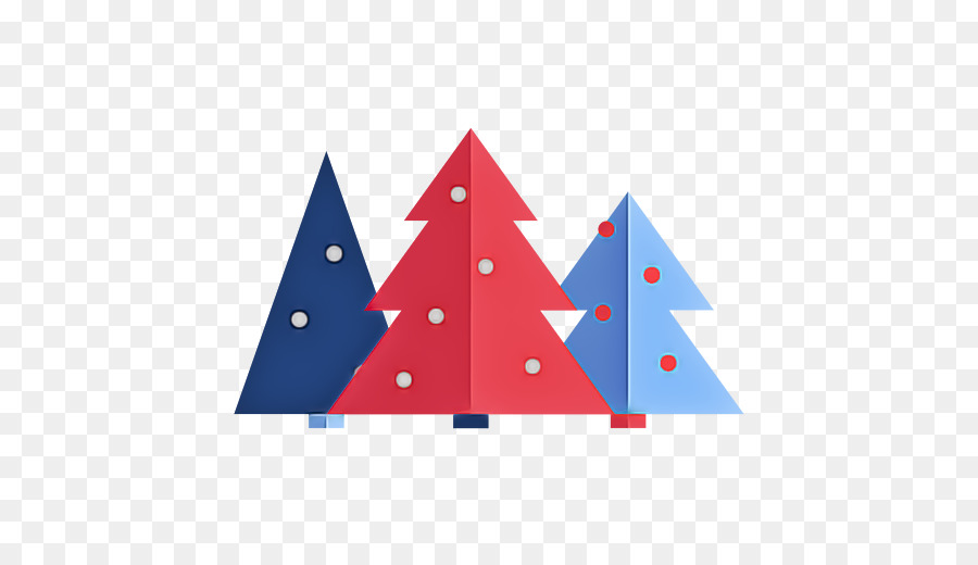 árbol De Navidad，Triángulo PNG