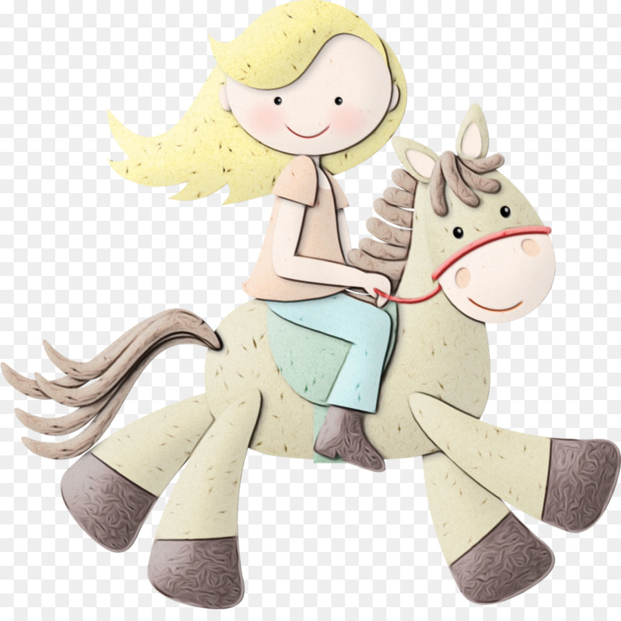 Chica A Caballo，Caballo PNG