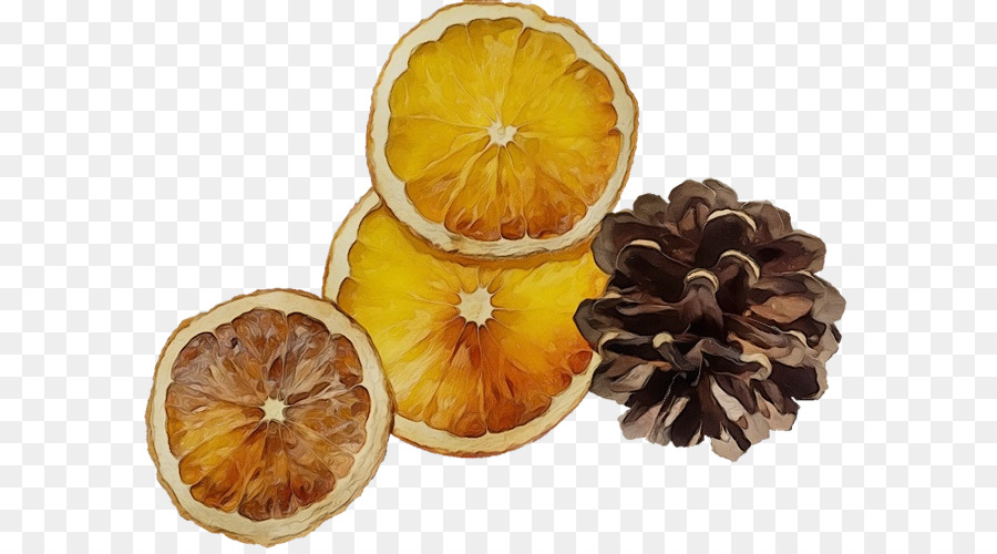 Rodajas De Naranja Secas Y Piña，Naranja PNG