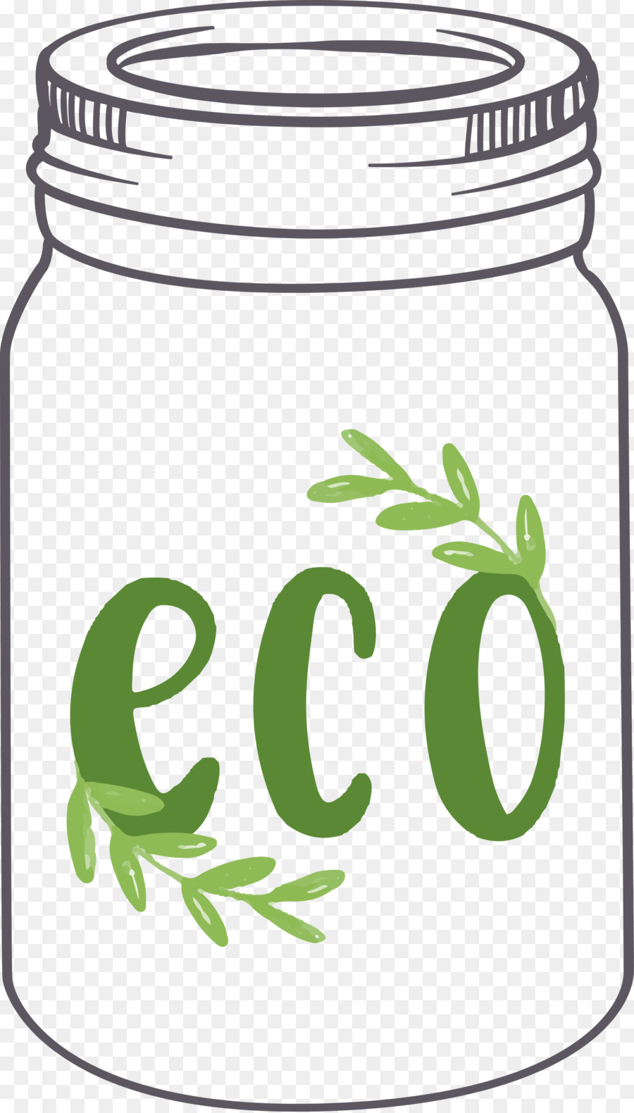 Ecológico，La Tipografía PNG