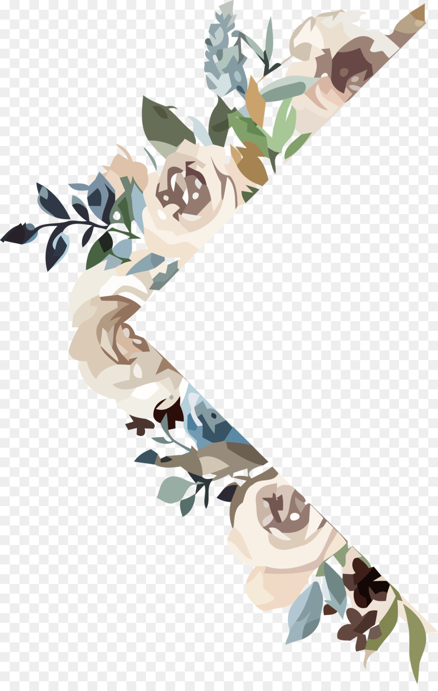 Diseño Floral，Flor PNG