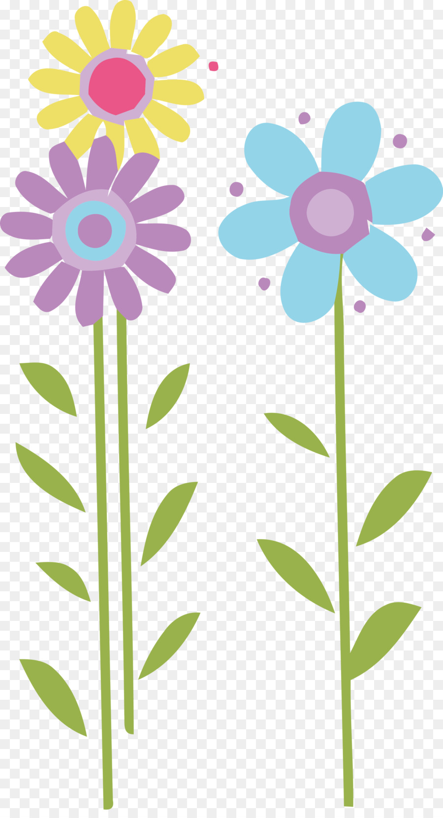 Diseño Floral，Flor PNG