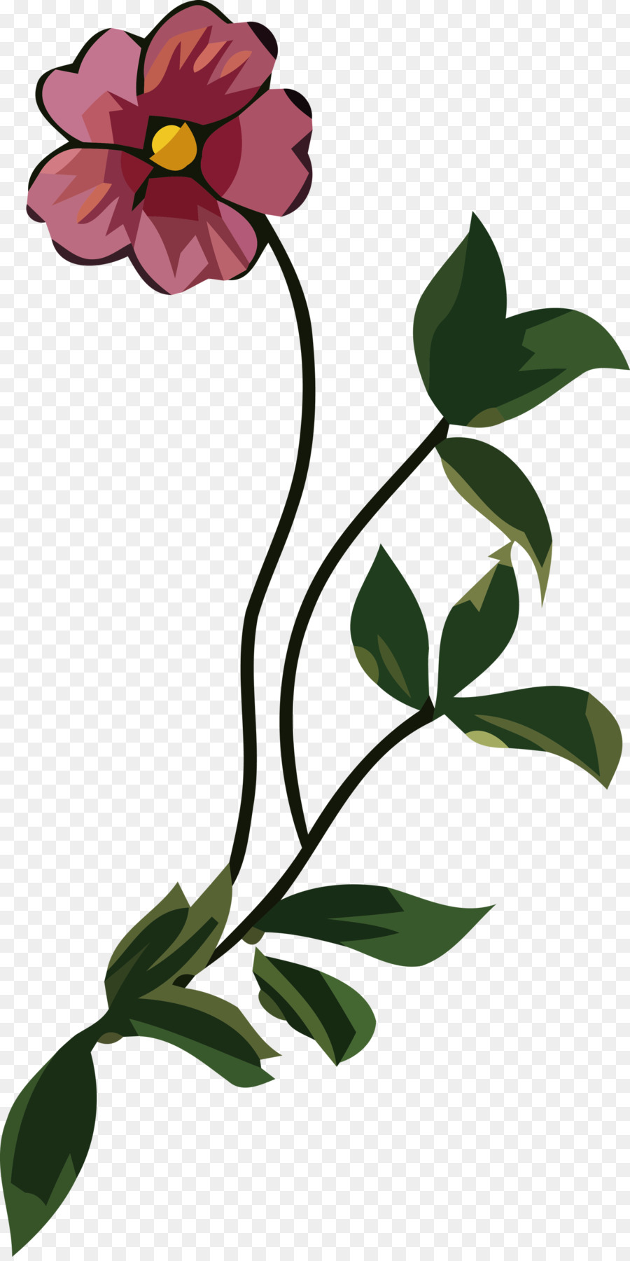 Diseño Floral，Hoja PNG