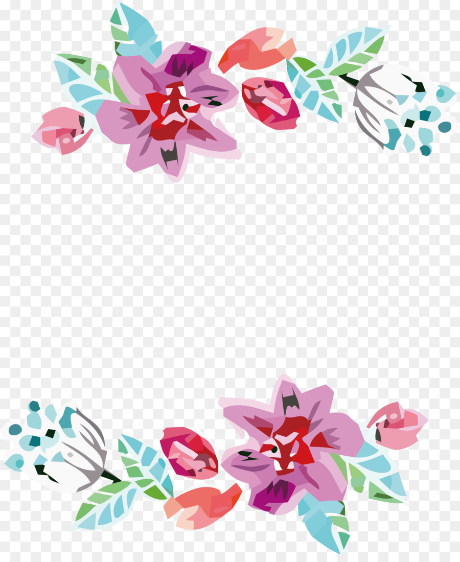 Las Flores Cortadas，Diseño Floral PNG