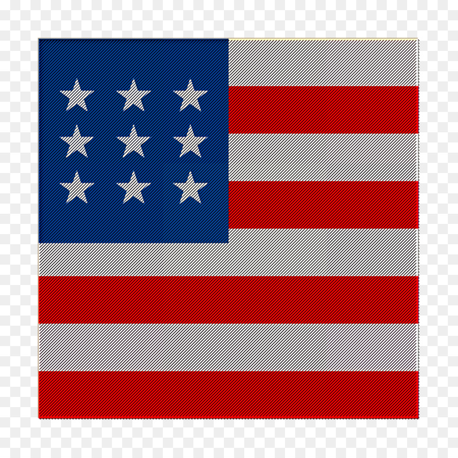 Bandera De Los Estados Unidos，Línea PNG