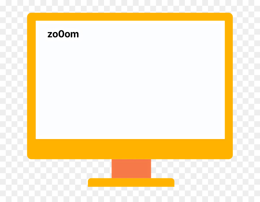 Monitor De La Computadora，Amarillo PNG