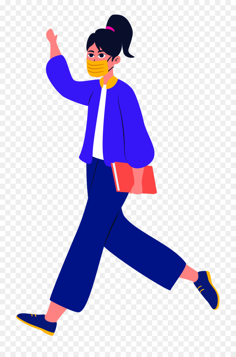 Mujer Caminando，Sombrero PNG