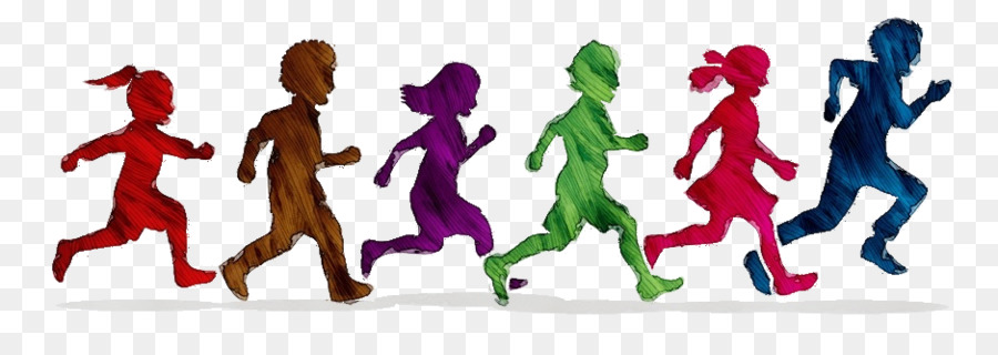 Niños Corriendo，Vistoso PNG