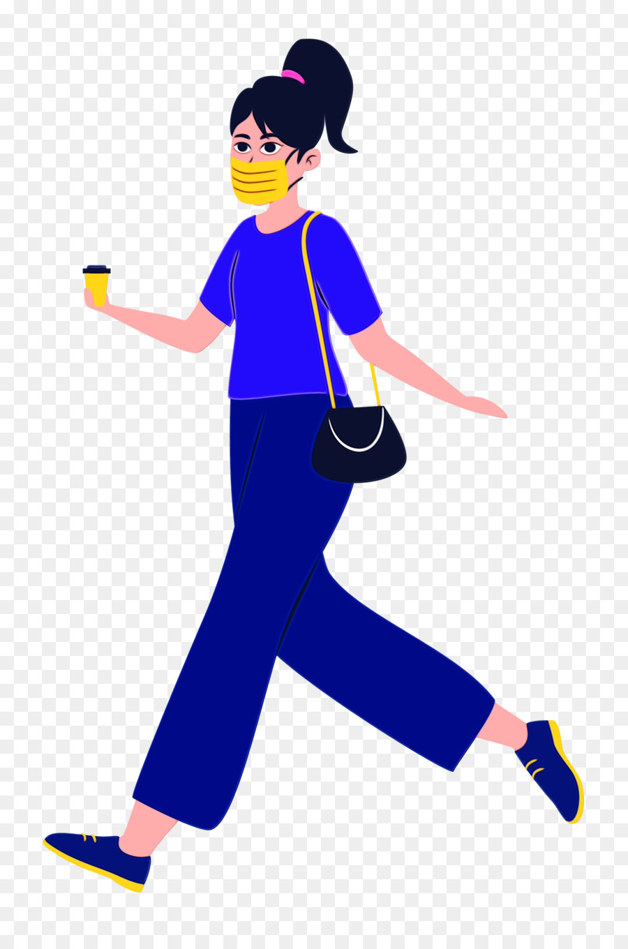 Mujer Caminando，Ejercicio PNG