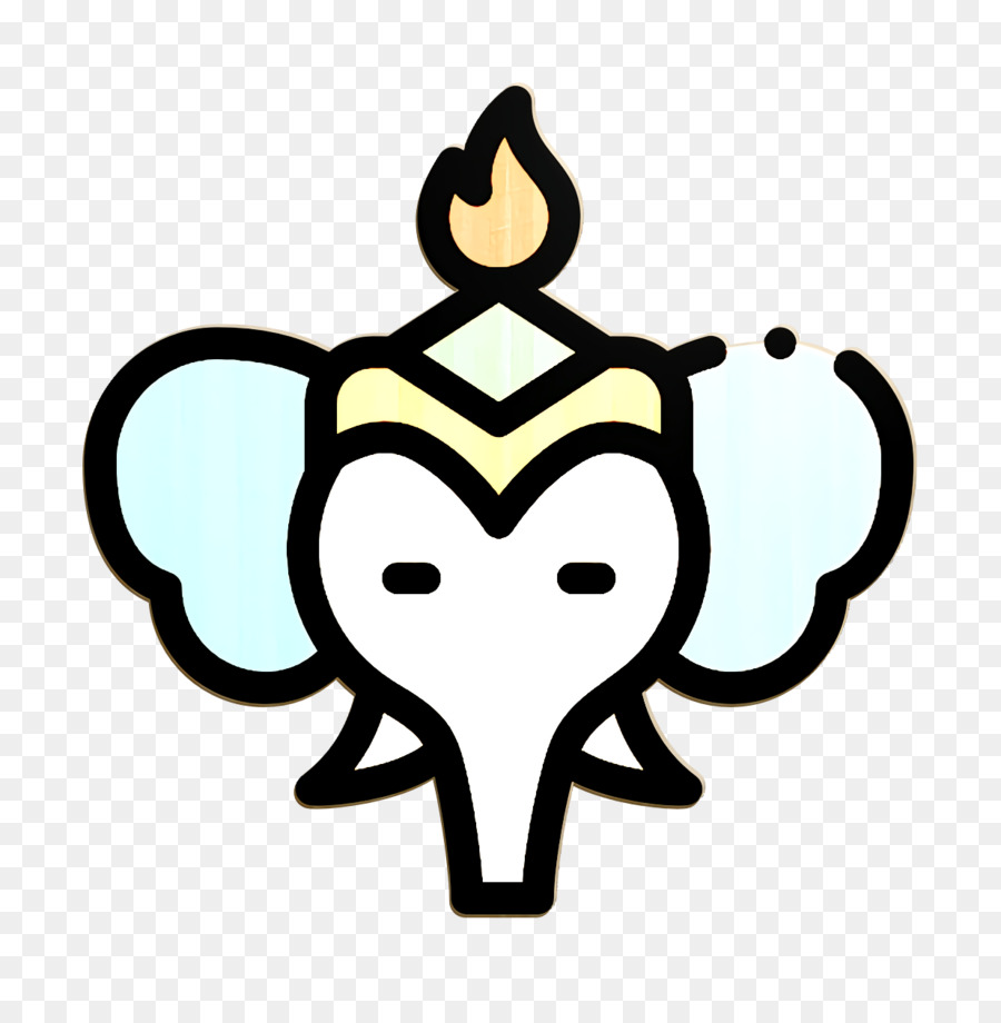 Arte De Línea，Línea De Elefante PNG