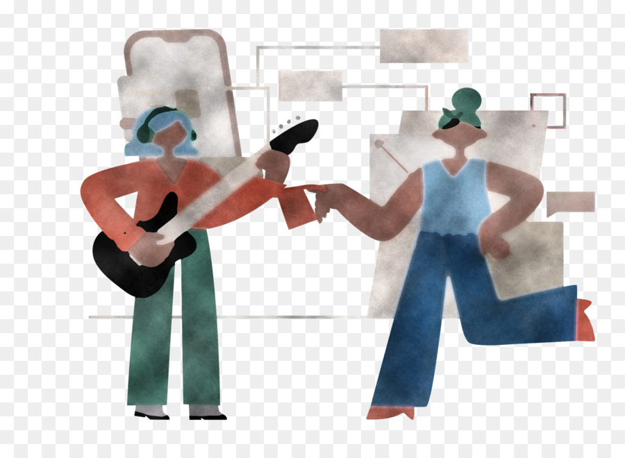 Músicos，Guitarra PNG