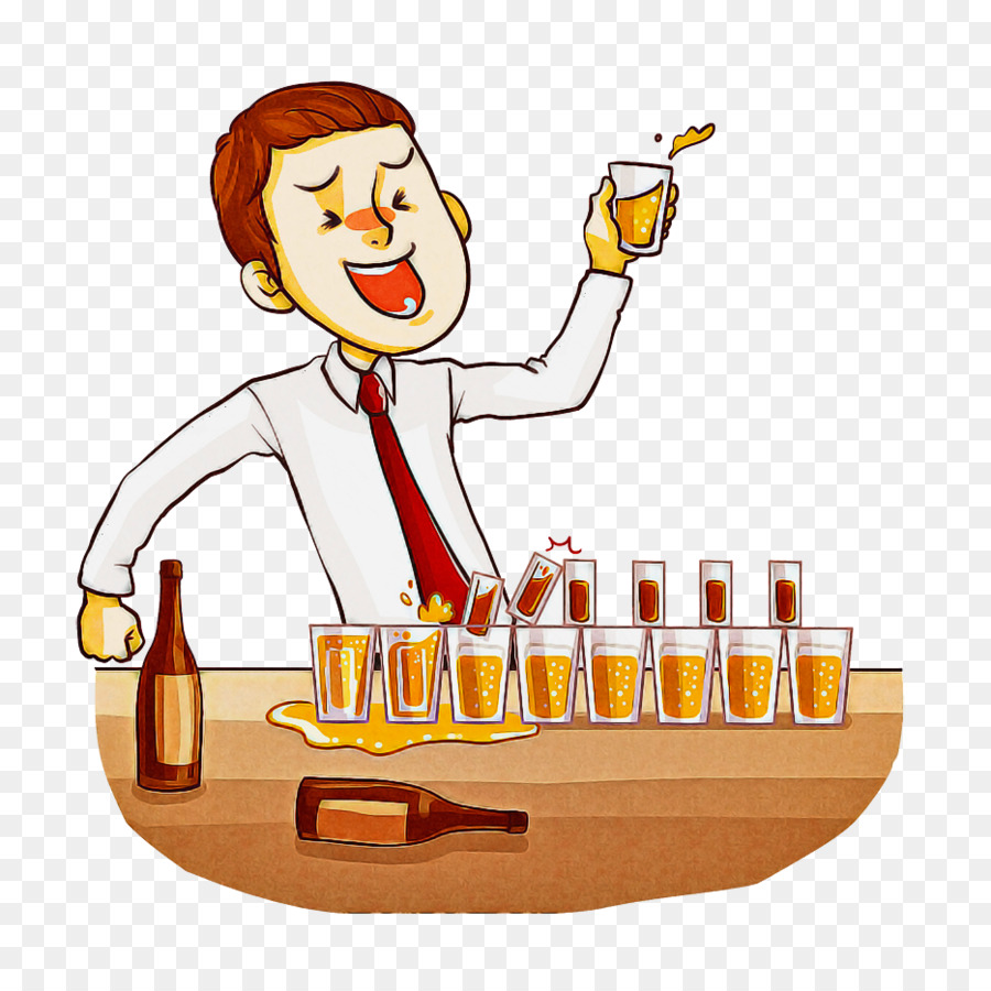 Hombre Bebiendo，Cerveza PNG