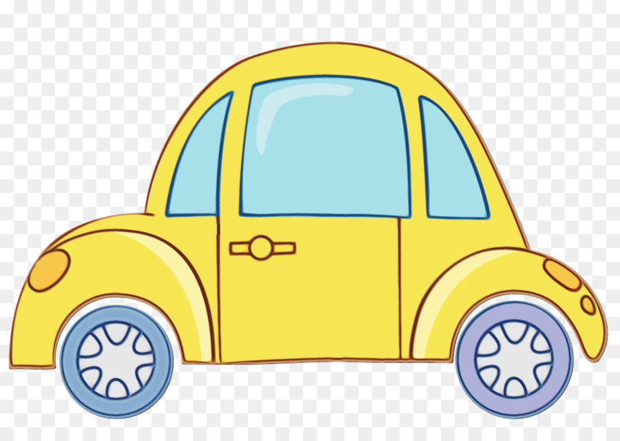 Coche Colorido，Dibujos Animados PNG