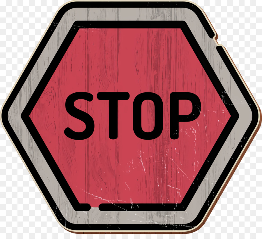 Señal De Stop，Octágono PNG