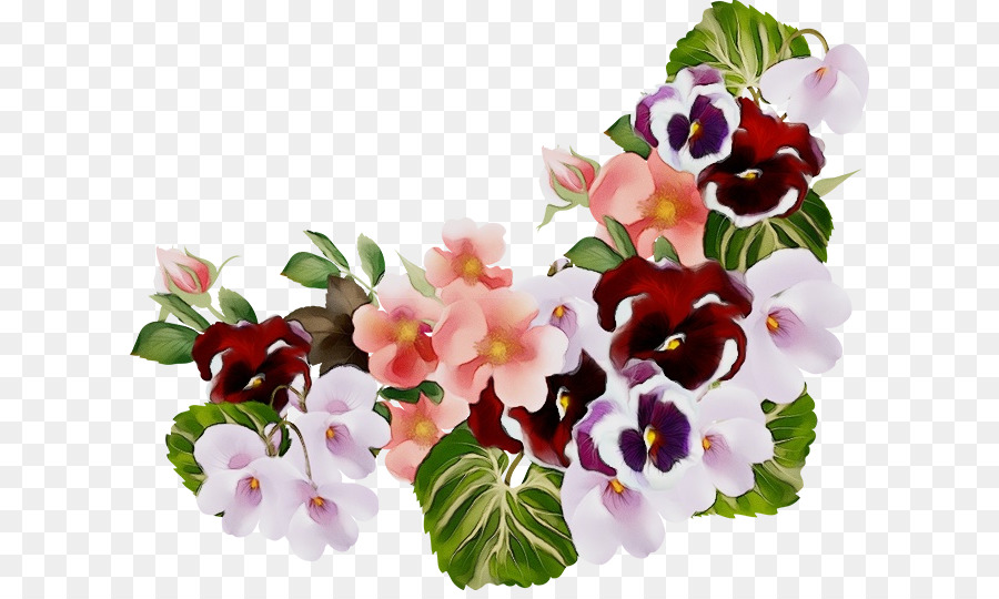 Diseño Floral，Planta Anual PNG