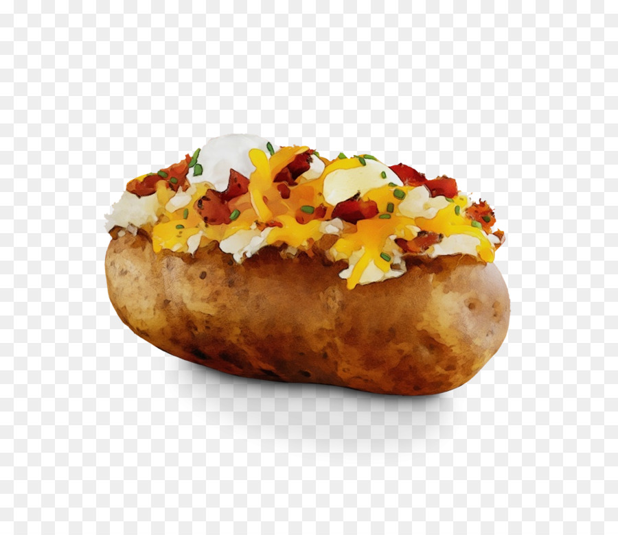 Patata Al Horno，Queso PNG