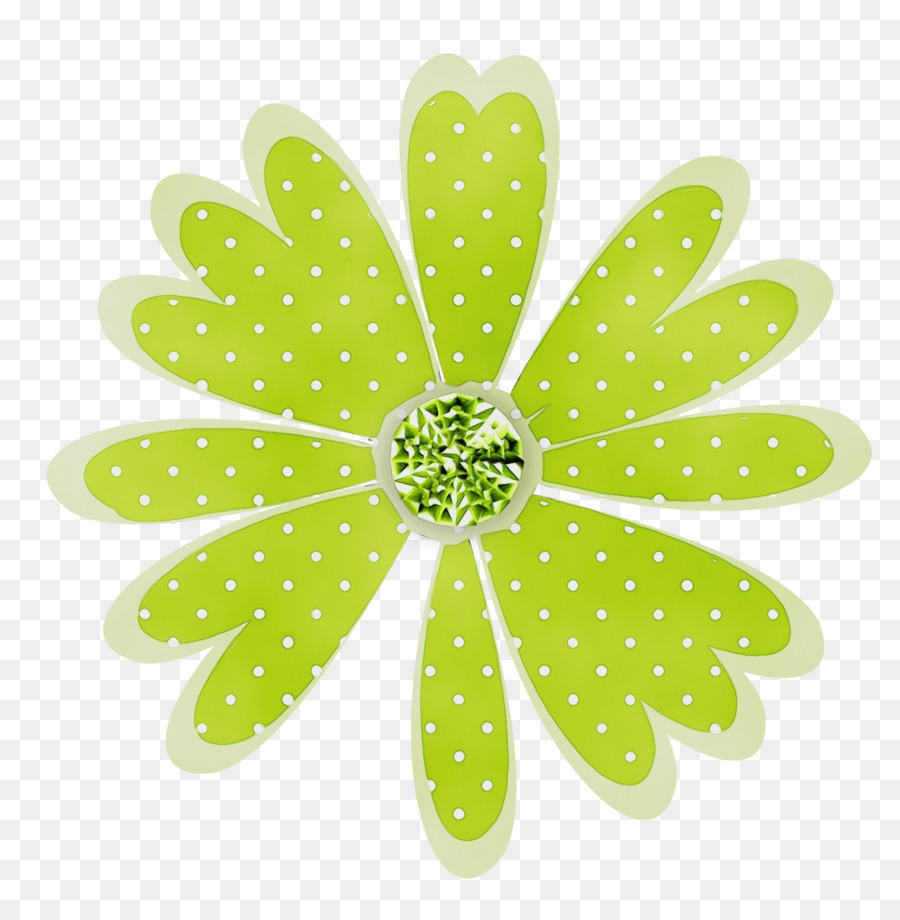 Flor，Verde PNG