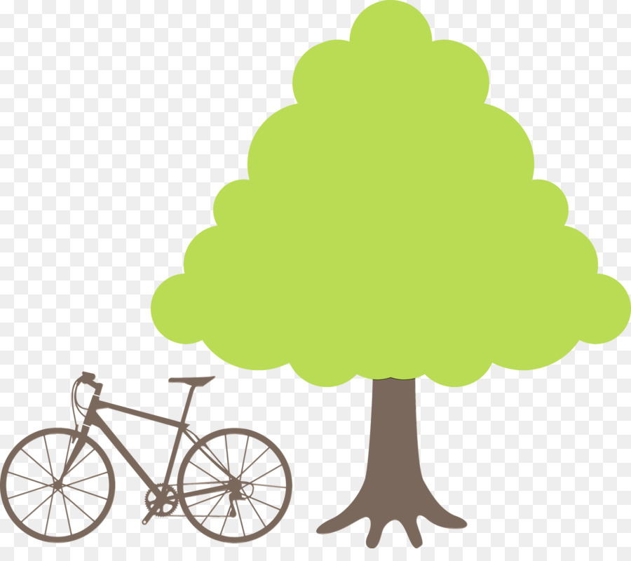 árbol Rosa，Bicicleta PNG