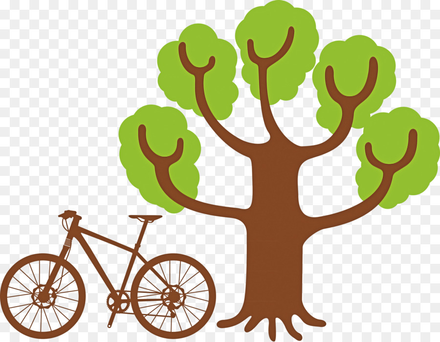 árbol Rosa，Bicicleta PNG