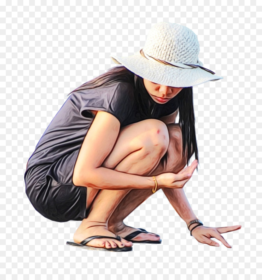 Mujer，Sombrero PNG