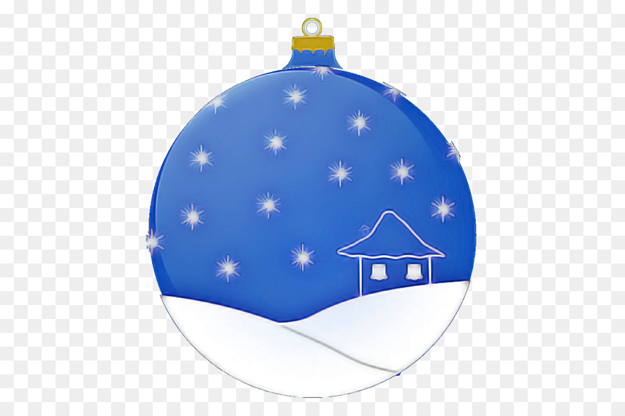 Adorno De Navidad M，Azul Eléctrico M PNG