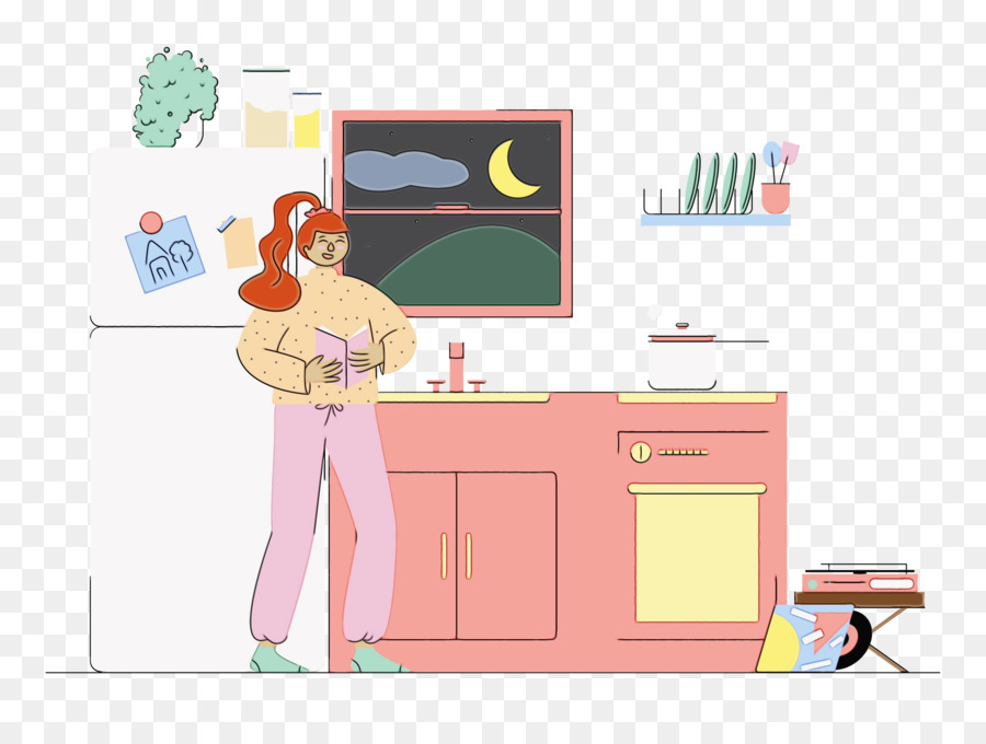 Cocina，Mujer PNG