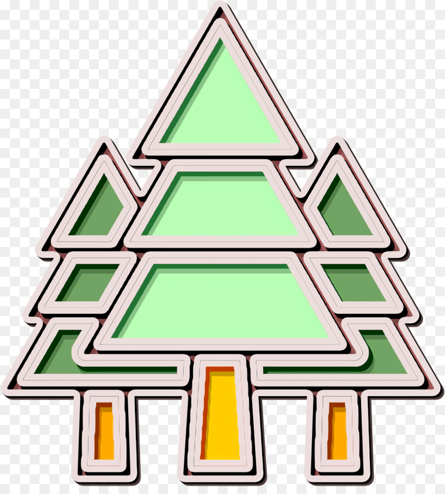 árbol De Navidad，Línea PNG