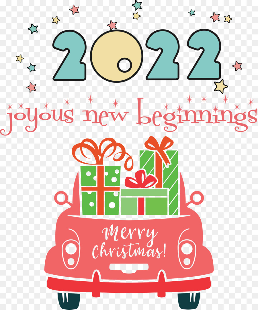 Feliz Año Nuevo 2022，Navidad PNG