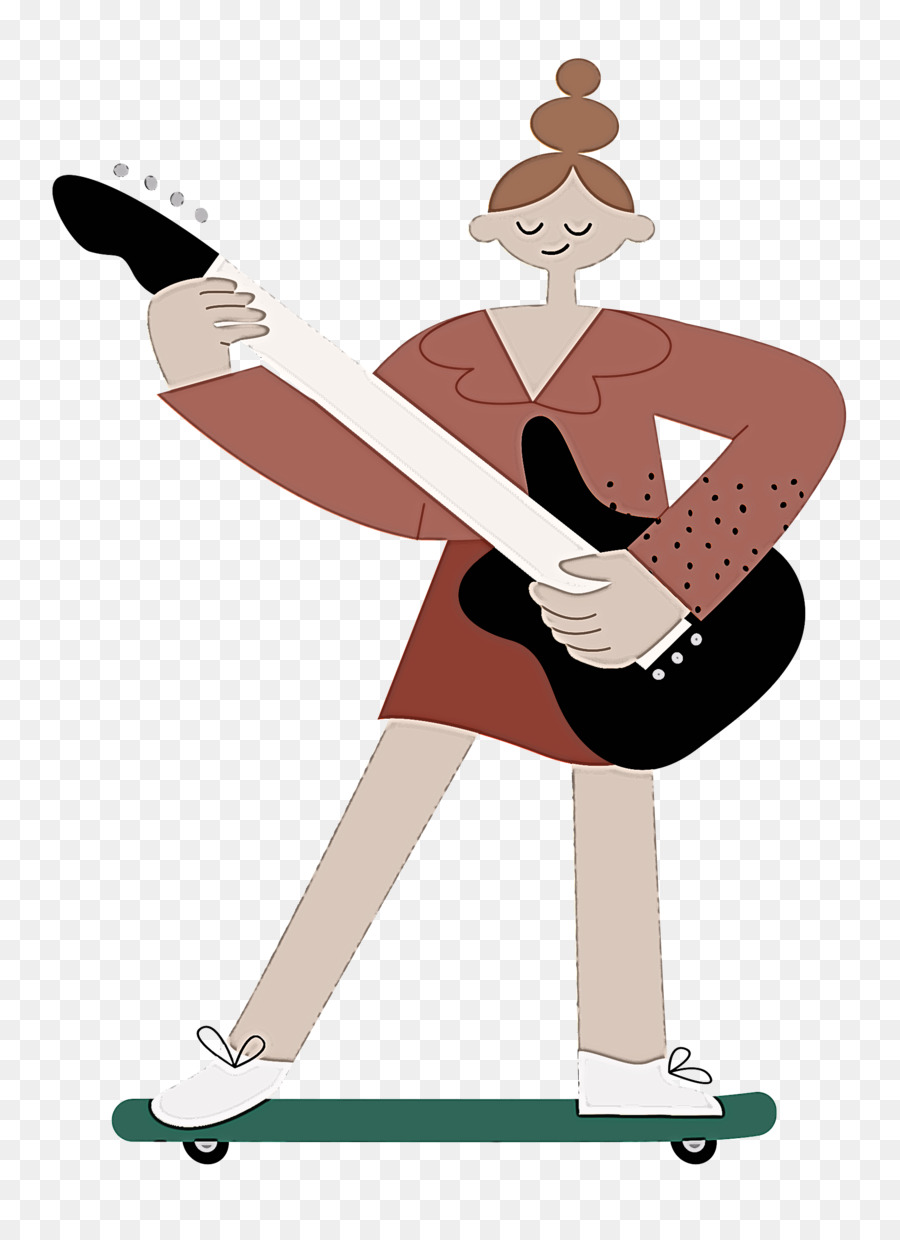 Chica Con Guitarra，Música PNG