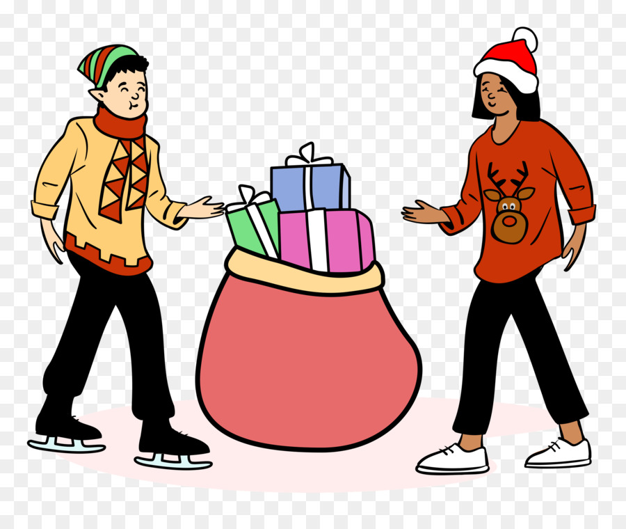 Regalos De Navidad，Gorro De Papá Noel PNG