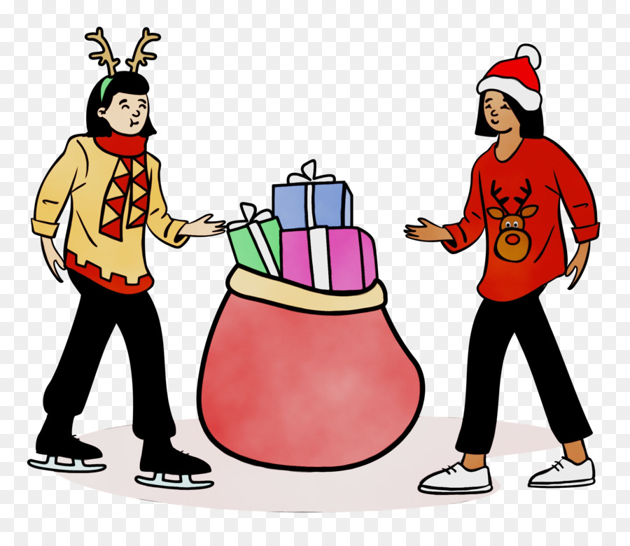 Regalos De Navidad，Gorro De Papá Noel PNG