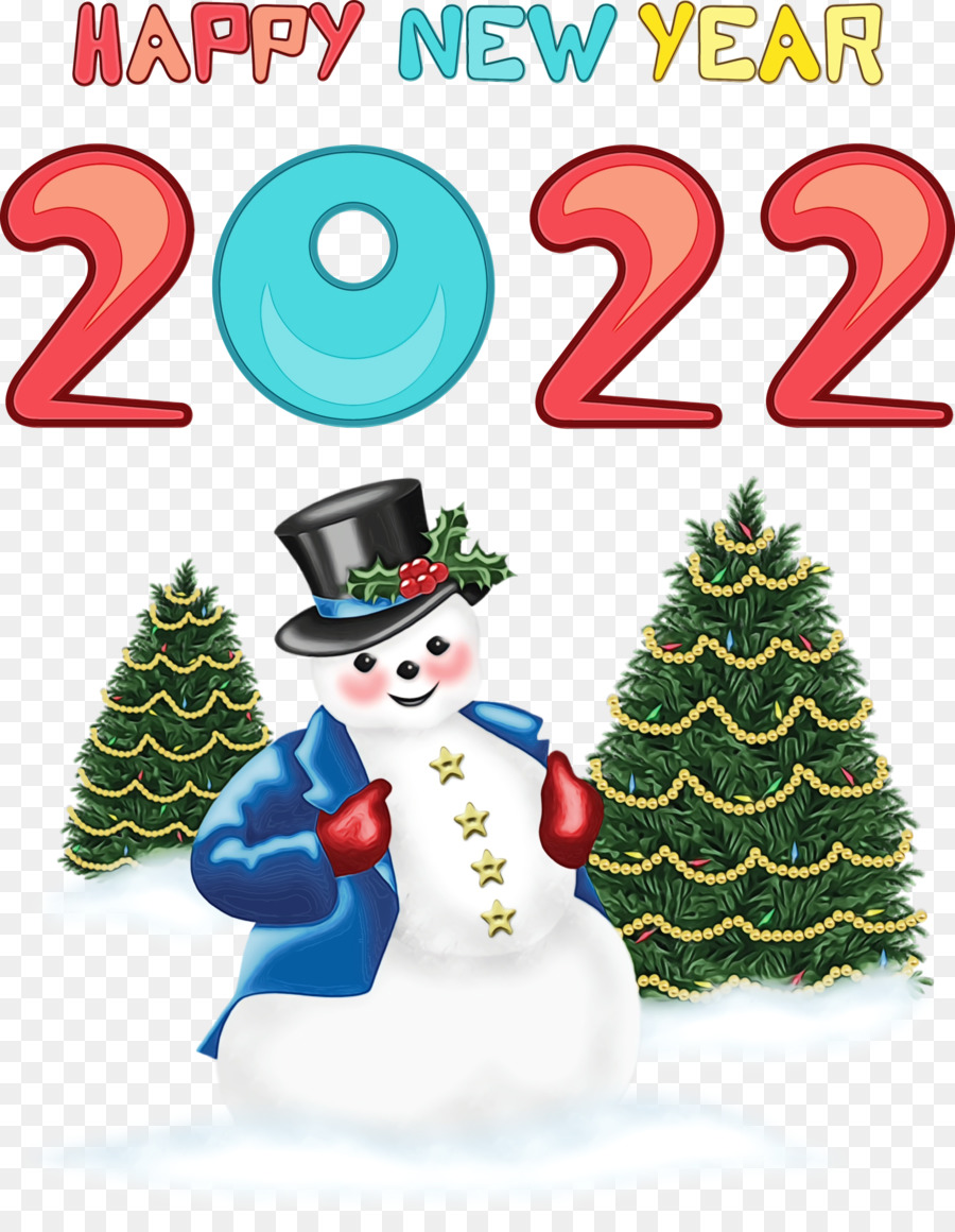 Muñeco De Nieve，árbol PNG