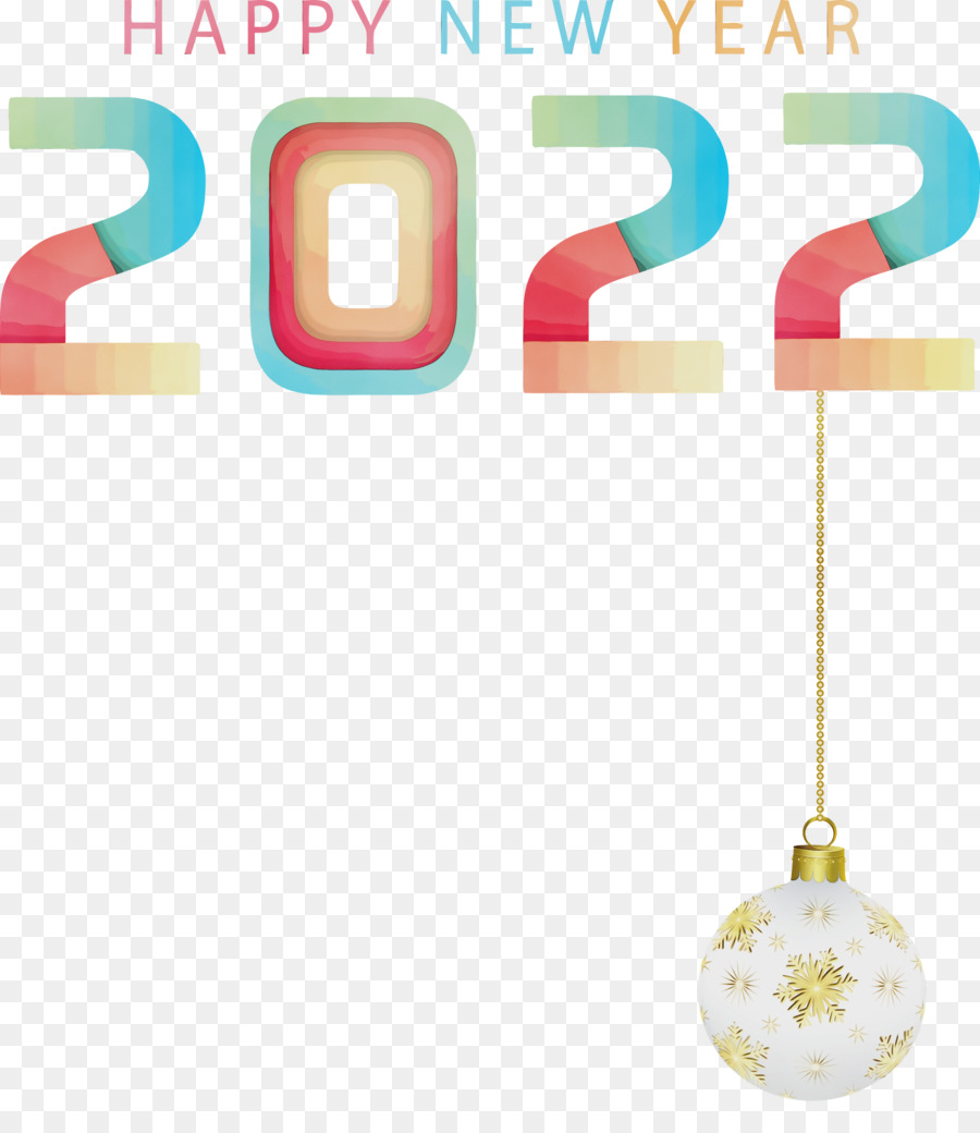 Feliz Año Nuevo 2022，Celebración PNG