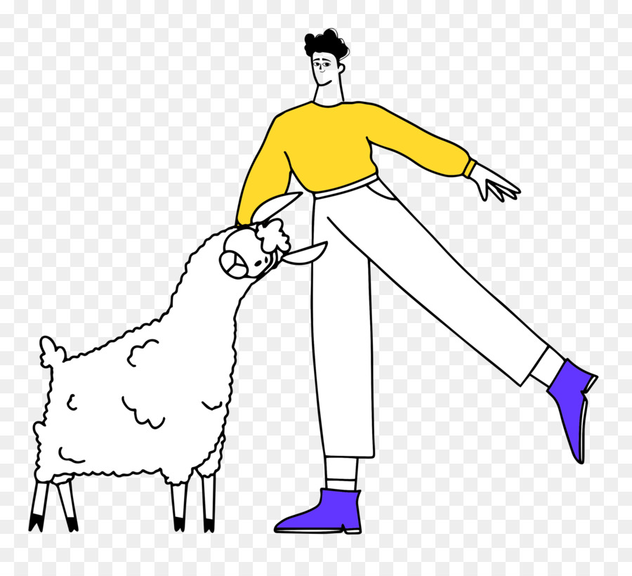 Persona Con Llama，Animal PNG