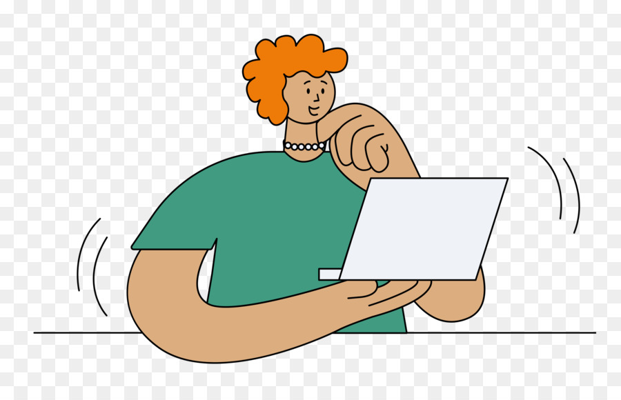 Hombre Con Computador Portatil，Computadora PNG