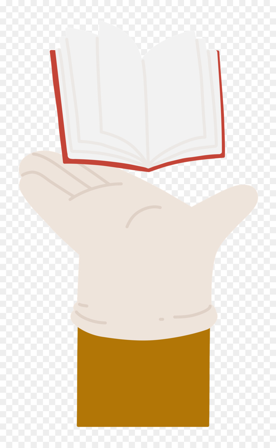 Libro Y Mano，Lectura PNG