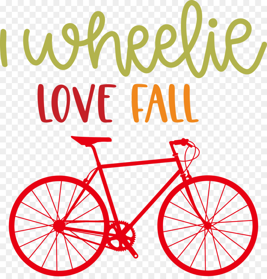 Texto De Bicicleta Y Otoño，Bicicleta PNG