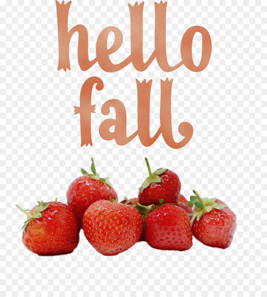 Fresas，Hola Otoño PNG