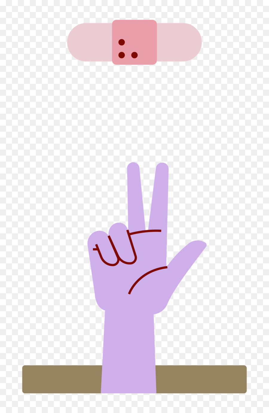 El Lenguaje De Señas，De La Mano De La Modelo PNG