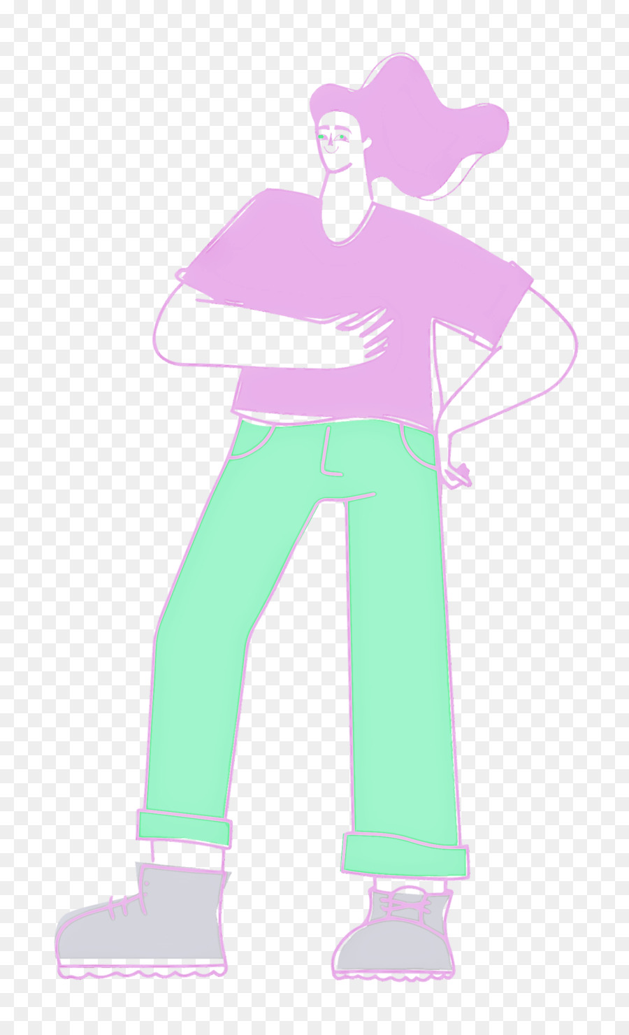 Ropa，Violeta PNG