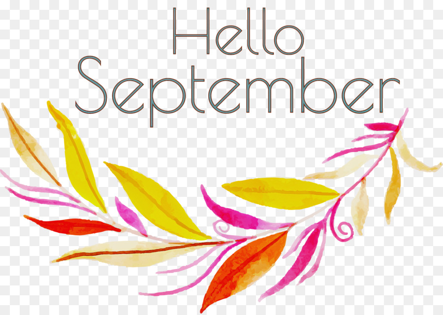 Hola Septiembre，Otoño PNG