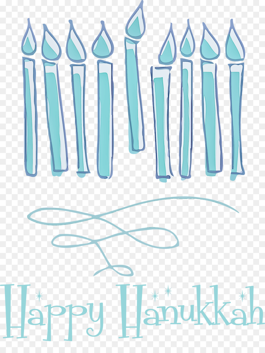 Hanukkah，La Caligrafía PNG