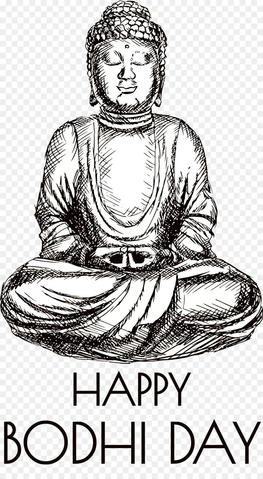 Dibujo，Buddharupa PNG