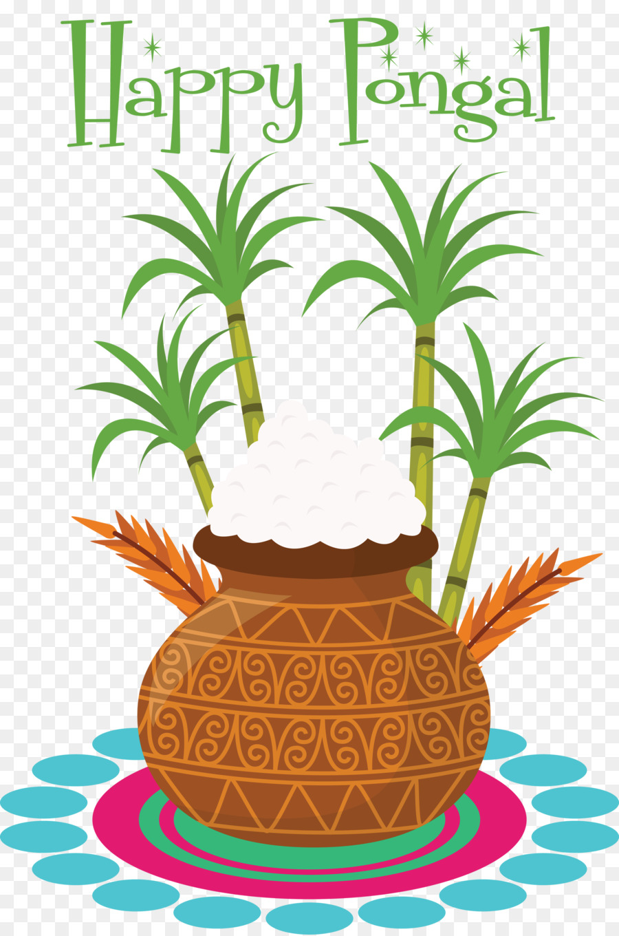 Pongal，Sankranti De Maka PNG